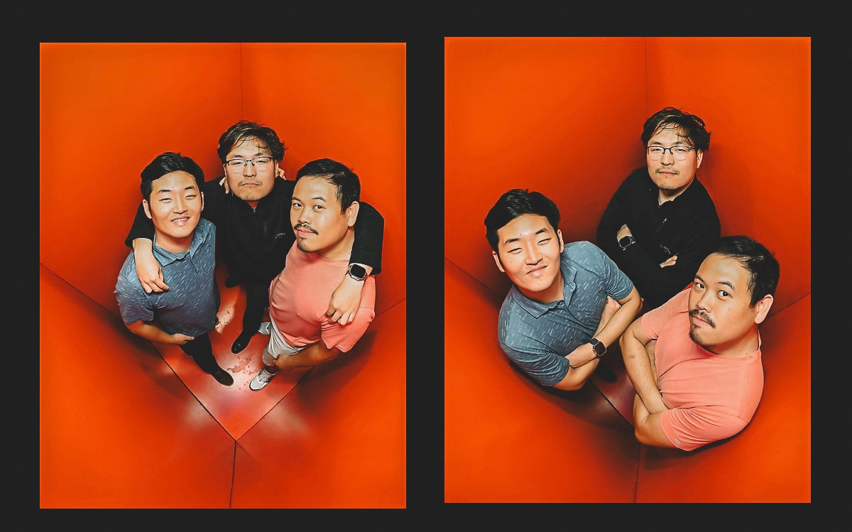 Look Up booth photo strip
